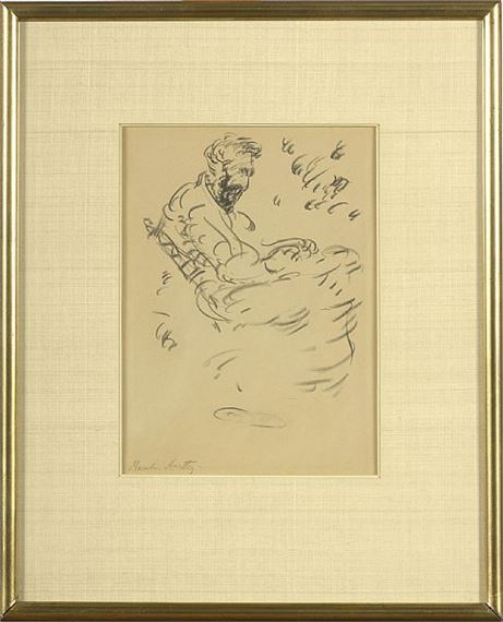 Etude d’homme assis - Marsden Hartley