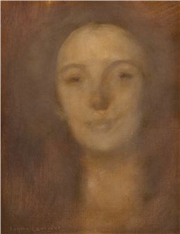 Portrait d'Élise Carrière - Eugène Carrière