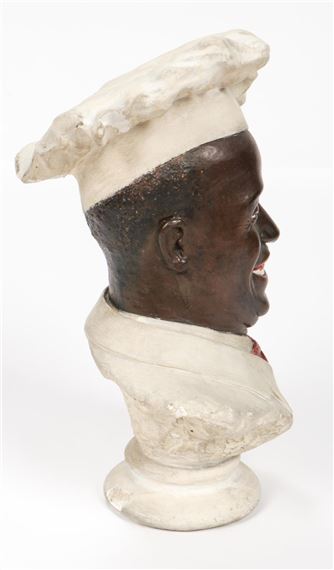 Edward Victor Brewer | Rare painted plaster bust and artist's maquette ...