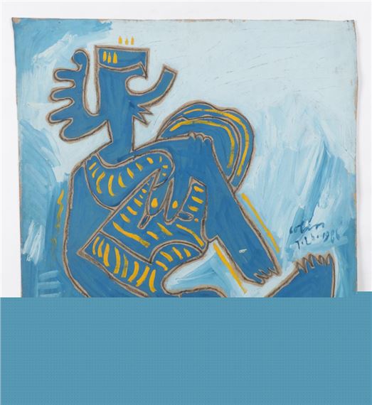 George Colin | Untitled (Abstract Figure (1986) | MutualArt