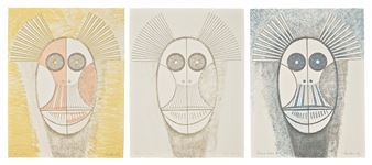 Three prints by the artist - Ernst van Leyden