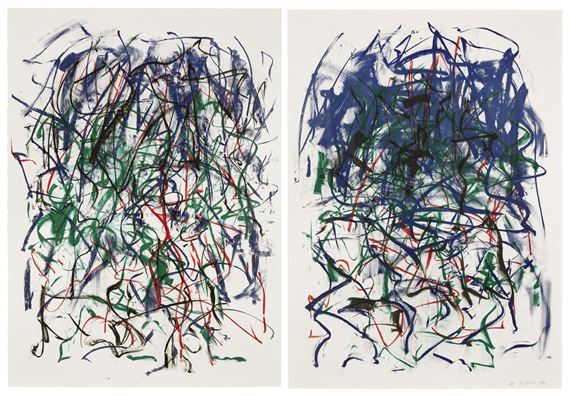 Sunflowers II, from Sunflower Series - Joan Mitchell