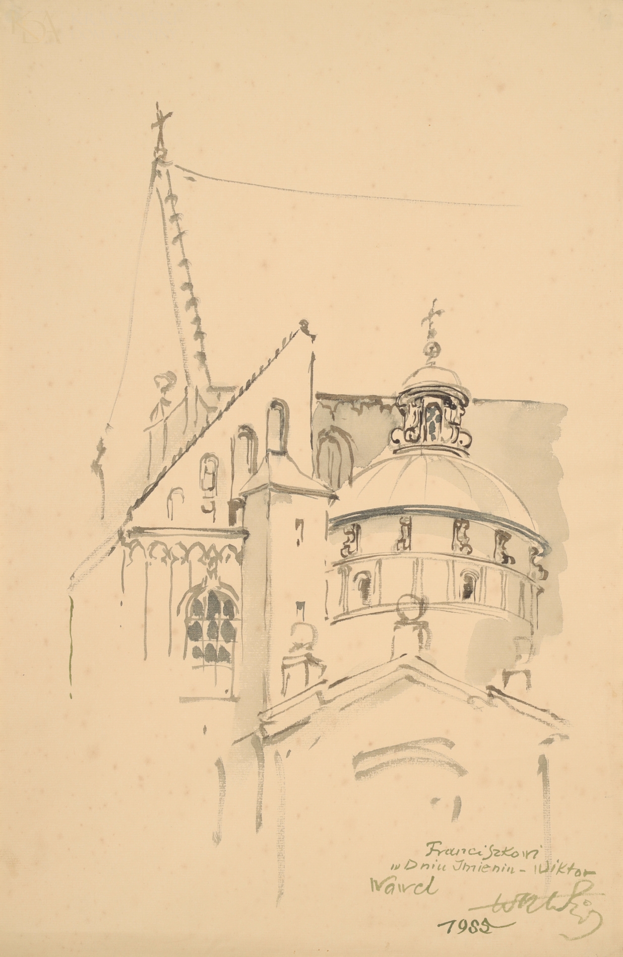Wiktor Zin | Wawel (1985 (1985) | MutualArt