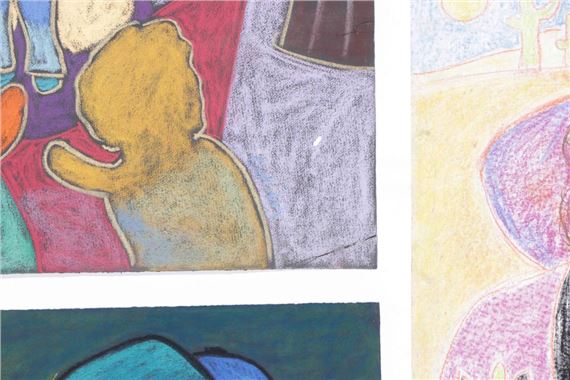 George Colin | Three (3) Pastels | MutualArt