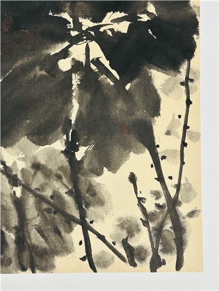 Liu Guoqiang | A Chinese Painting of Lotus, 'Qing Lu | MutualArt