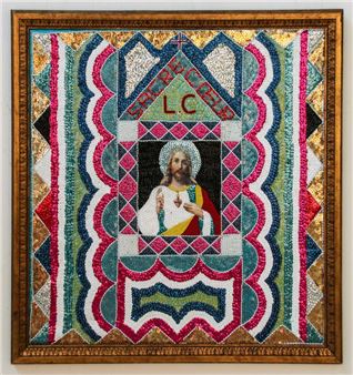 Haitian Voodoo Flag, Ex. Virgil Young Collection - Myrlande Constant