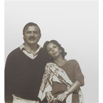 Ritratto Remotti, Natalina e Pieluigi (N.201 - Michelangelo Pistoletto