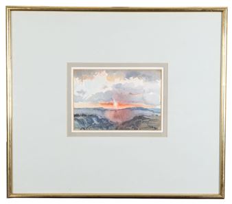 Sundown, Across Hardcastle Crags 1969 - Brian Nolan