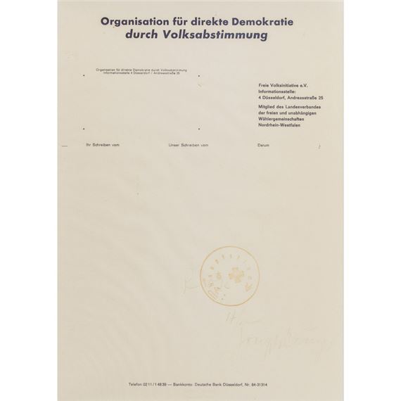 Organisation fur direkte Demokratie durch Volksabstimmung