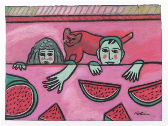 George Colin | Untitled (Watermelons (1985) | MutualArt