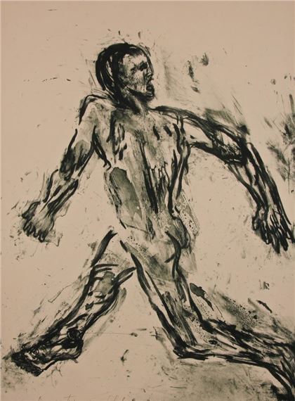 Running Man by Leon Golub, 1965