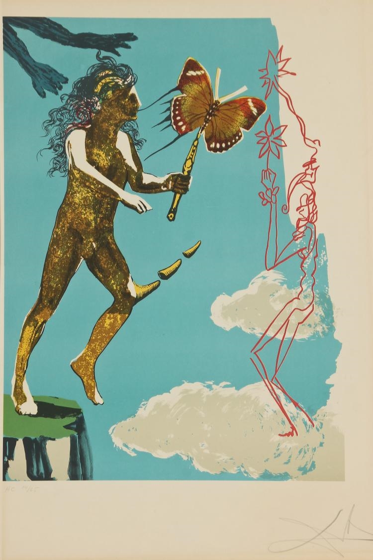 Salvador Dalí | Magic Butterfly | MutualArt