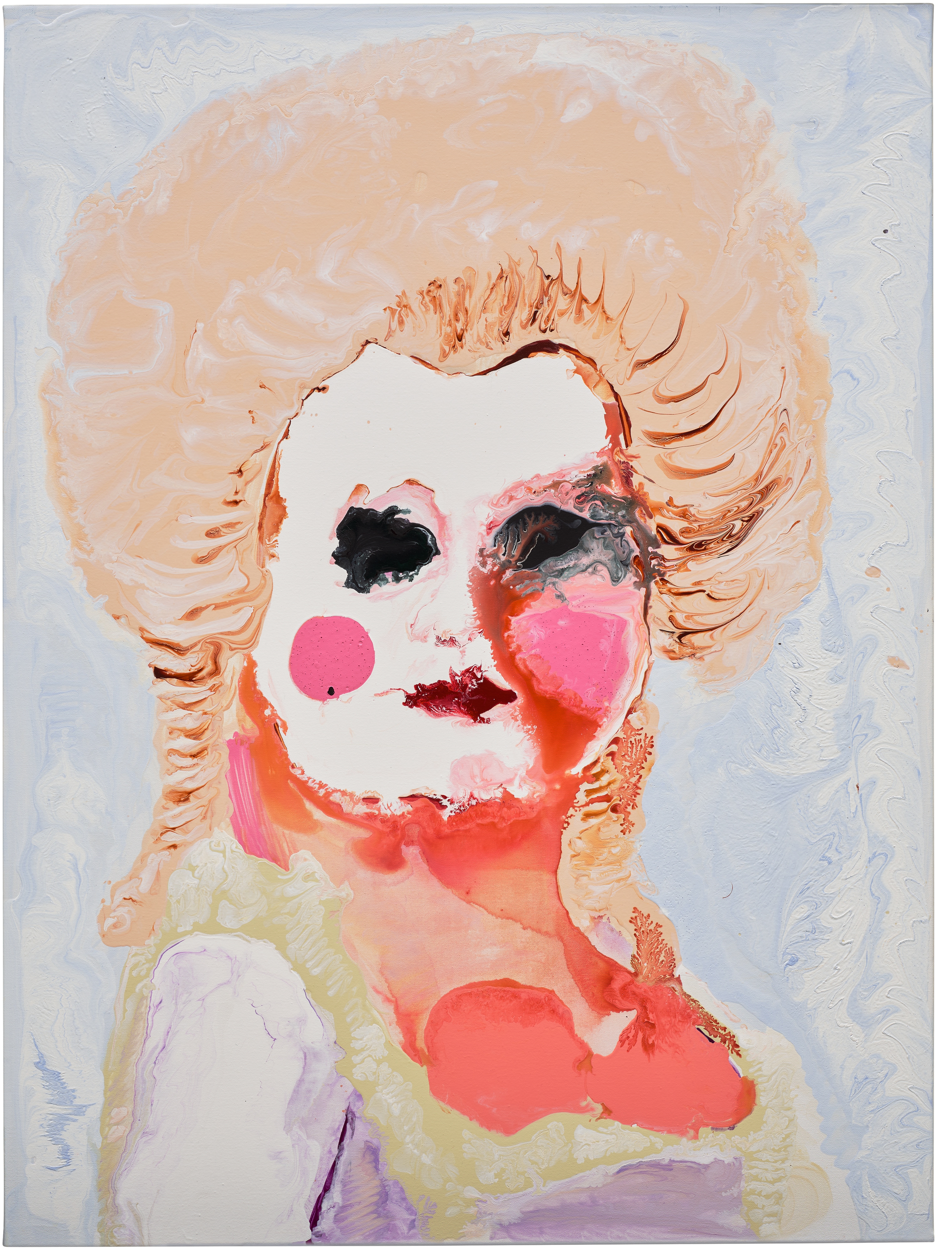 Artwork by Genieve Figgis, Marie Antoinette, Made of Acrylic on canvas