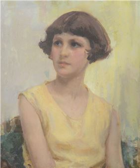 Portrait of a girl - Kate Elizabeth Olver