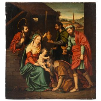 Adoración de los Magos - Fray Nicolás Borrás
