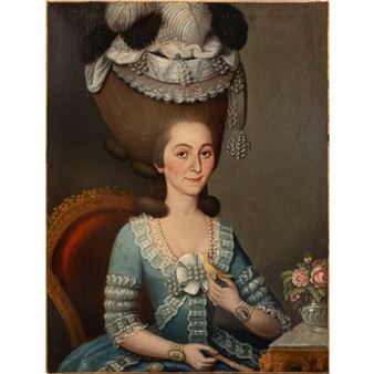 Retrato de dama - Pablo Antonio García Del Campo