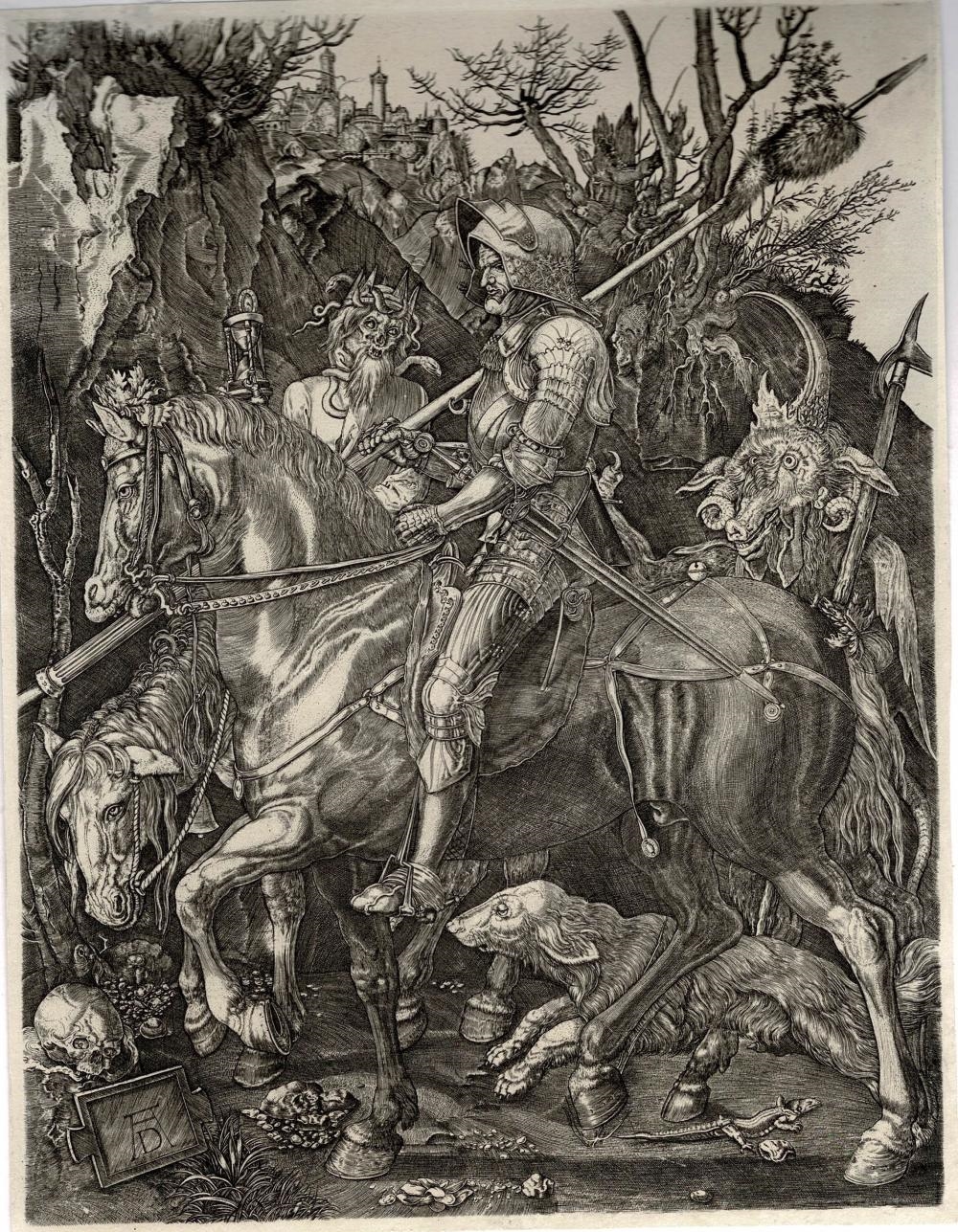 Albrecht Dürer | Knight, Death and the Devil (16th Century) | MutualArt