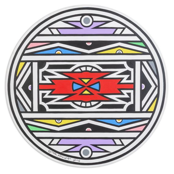 Ndebele Pattern - Esther Mahlangu