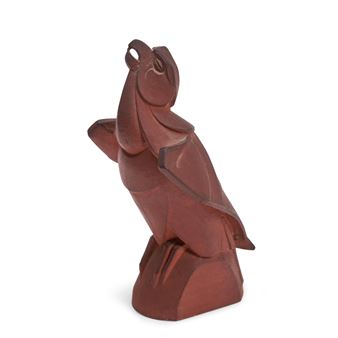 JOHAN COENRAAD ALTORF (1876-1955) PARROT SCULPTURE - Johan Coenraad Altorf