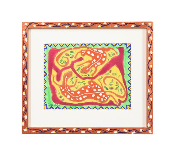 Sarah Rakes | Lizards in the Garden (1990) | MutualArt