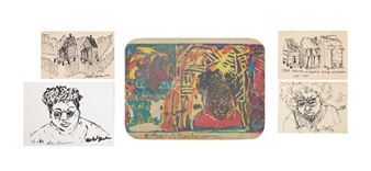 FOUR SKETCHES, MOUSEPAD - Beverly Buchanan