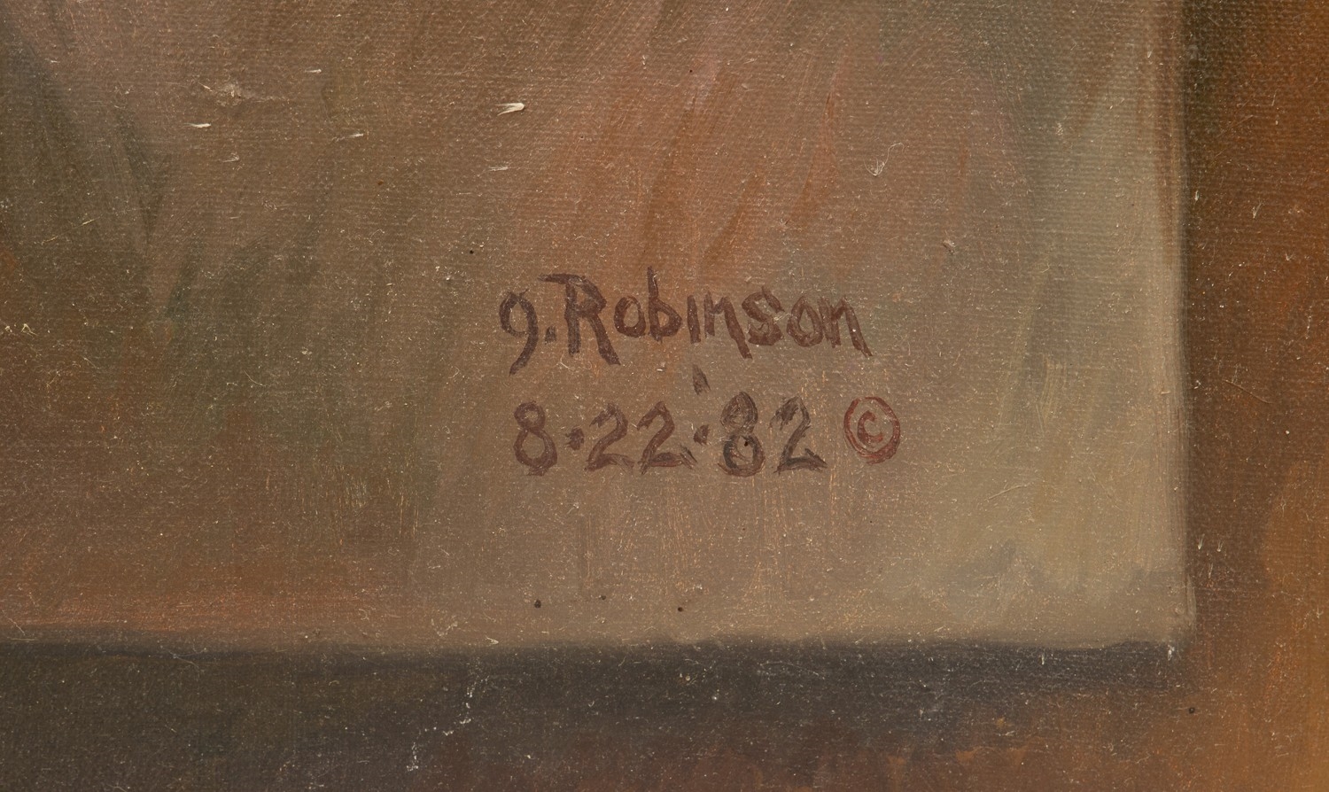 Artwork by Guy Robinson, Three Clowns in a Crap Game, Made of oil on canvas