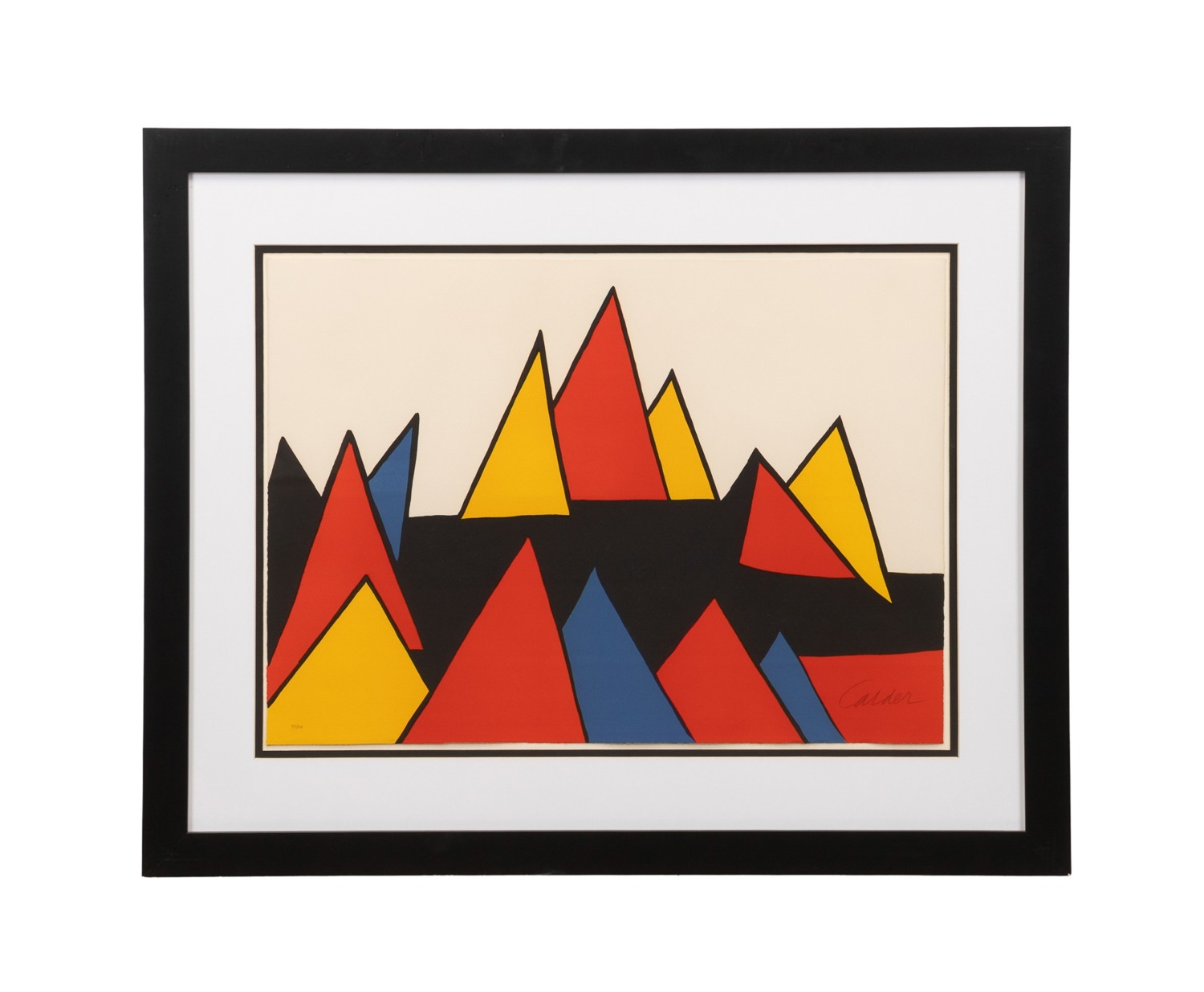 Alexander Calder | The Red Pyramid (Circa 1970) | MutualArt
