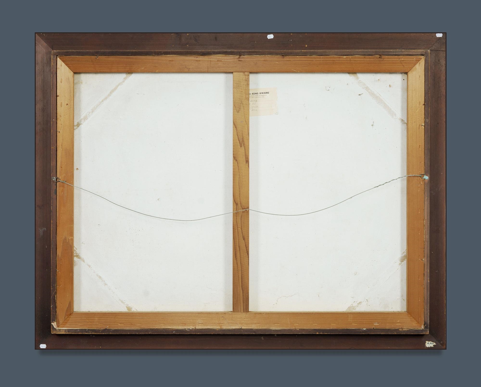 Artwork by Choo Keng Kwang, Angkor Wat, Made of Oil on canvas