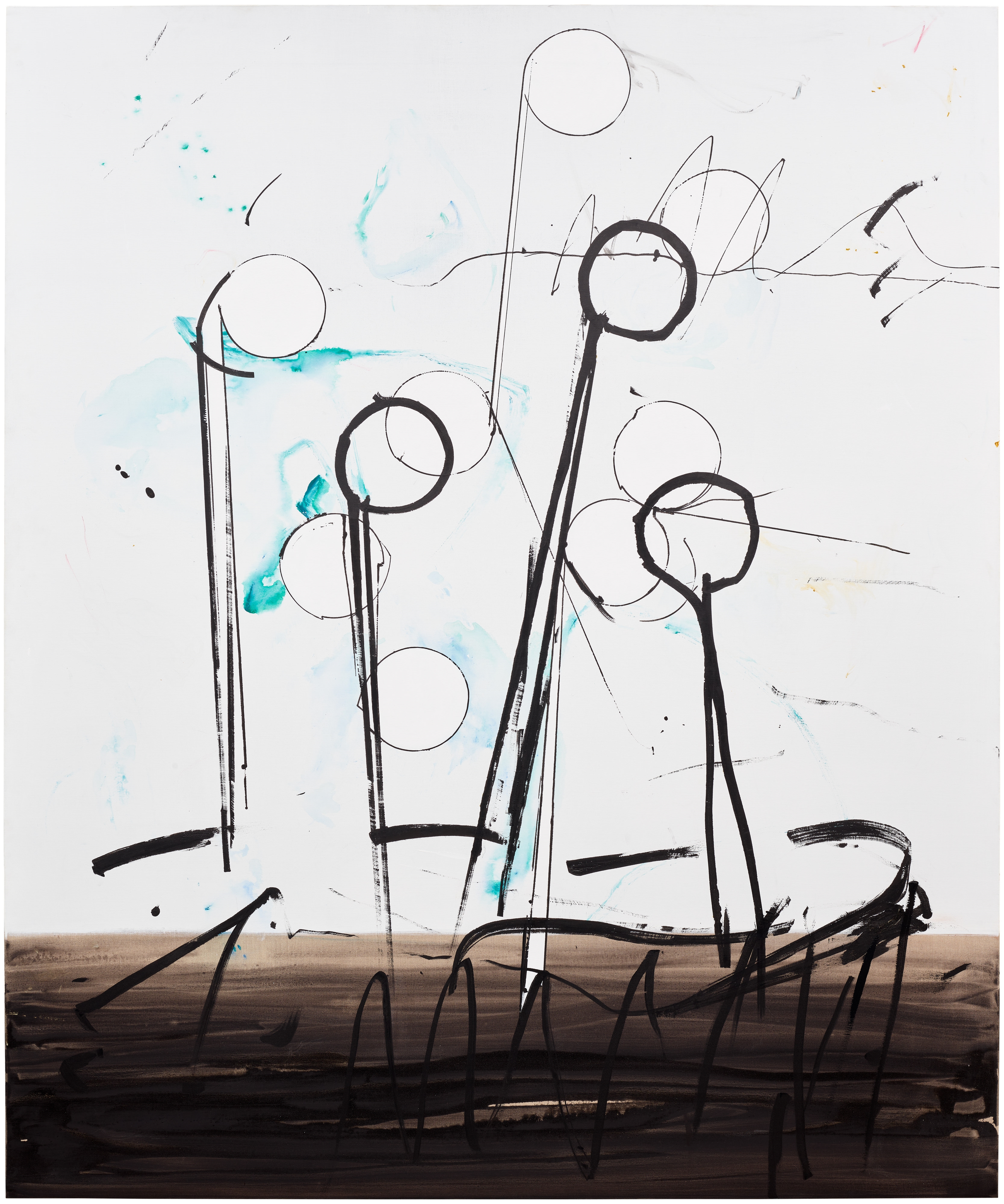 Artwork by Secundino Hernández, Untitled, Made of Acrylic on canvas