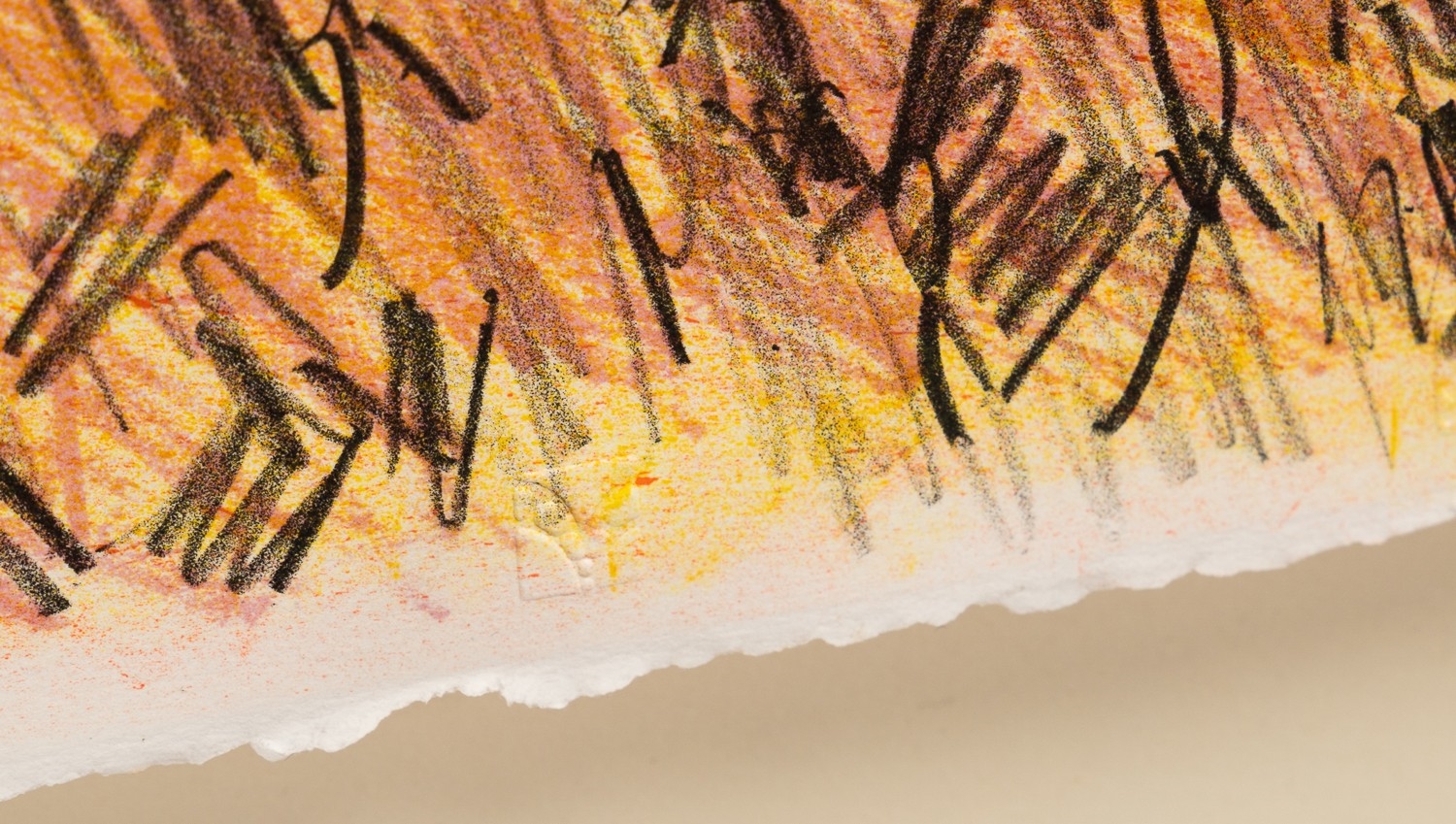 Artwork by Beverly Buchanan, Happy Shack, Made of Five Color Lithograph On Arches Cover Stock