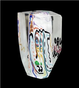 No Rules....ART GLASS SCULPTURE - Ken Carder
