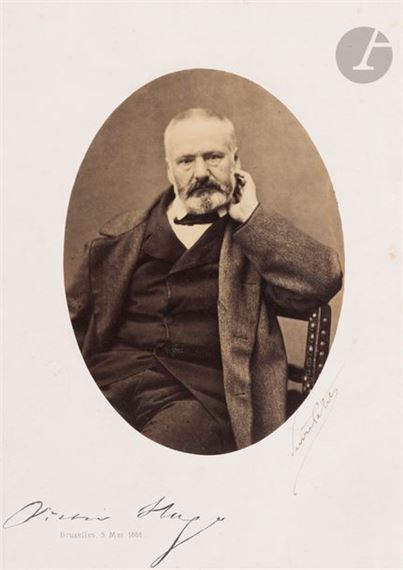 Victor Hugo by Pierre Petit, May 5, 1861
