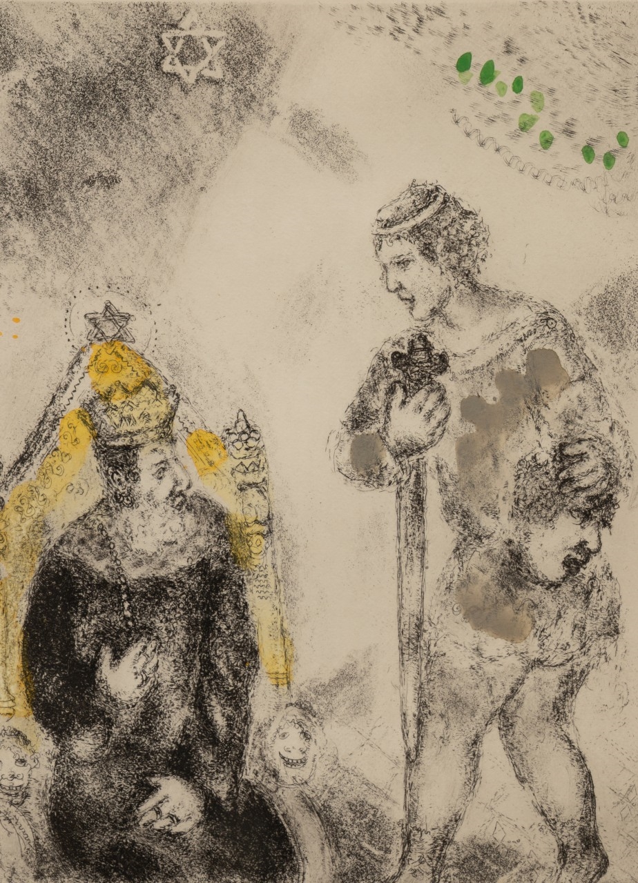 Marc Chagall | Isaiah's Prayer (1956) | MutualArt
