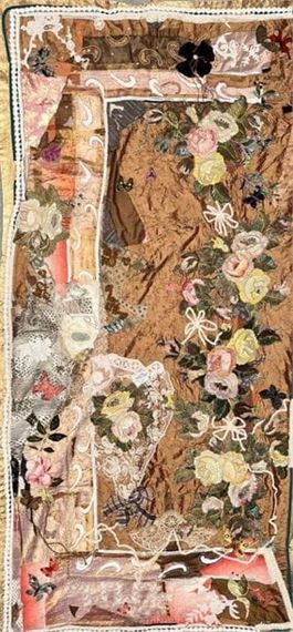 Composition with bouquets of roses by Jacqueline Heaney-hauser