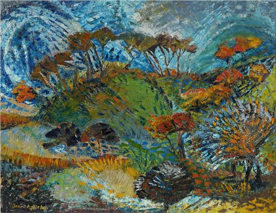 Jean Appleton | Windy Winter Landscape (1963) | MutualArt