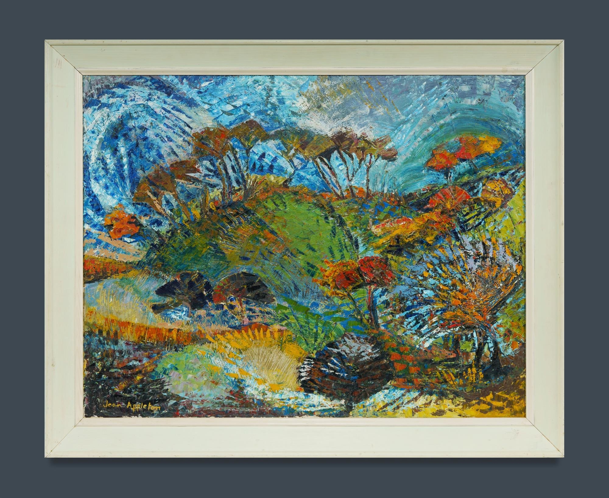 Jean Appleton | Windy Winter Landscape (1963) | MutualArt