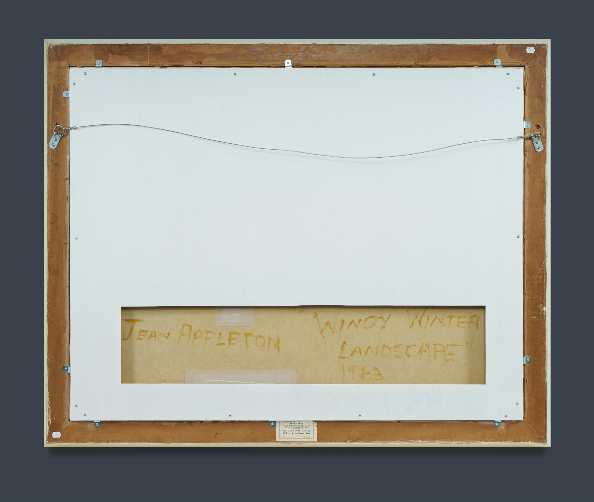 Jean Appleton | Windy Winter Landscape (1963) | MutualArt