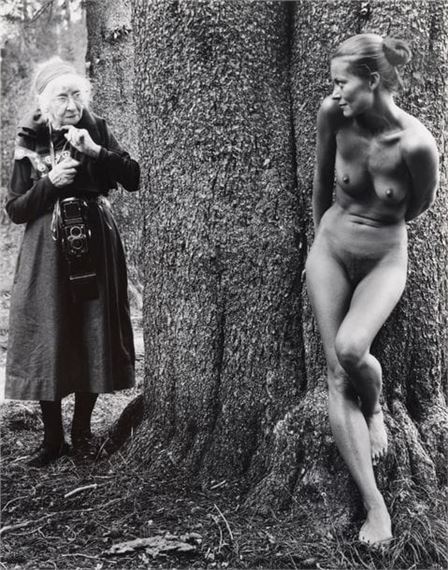 Imogen [Cunningham] & Twinka at Yosemite - Judy Dater