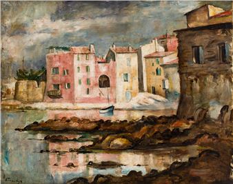 Landscape from Collioure - Roman Kramsztyk