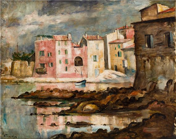 Landscape from Collioure - Roman Kramsztyk