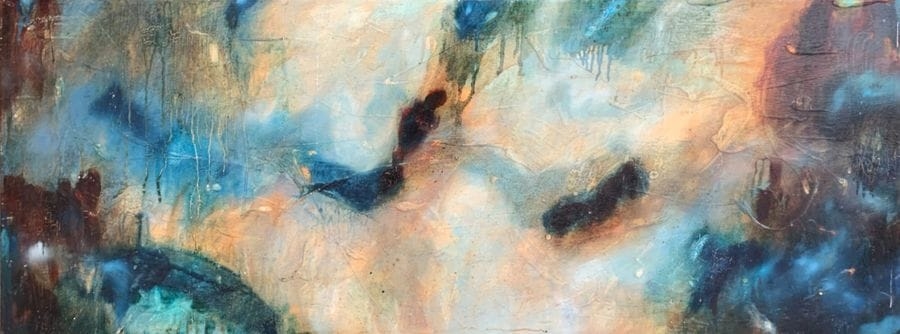 Artwork by Stéphane Kleber Bussy, Reunion of three works, Made of Mixed Media, Encaustic