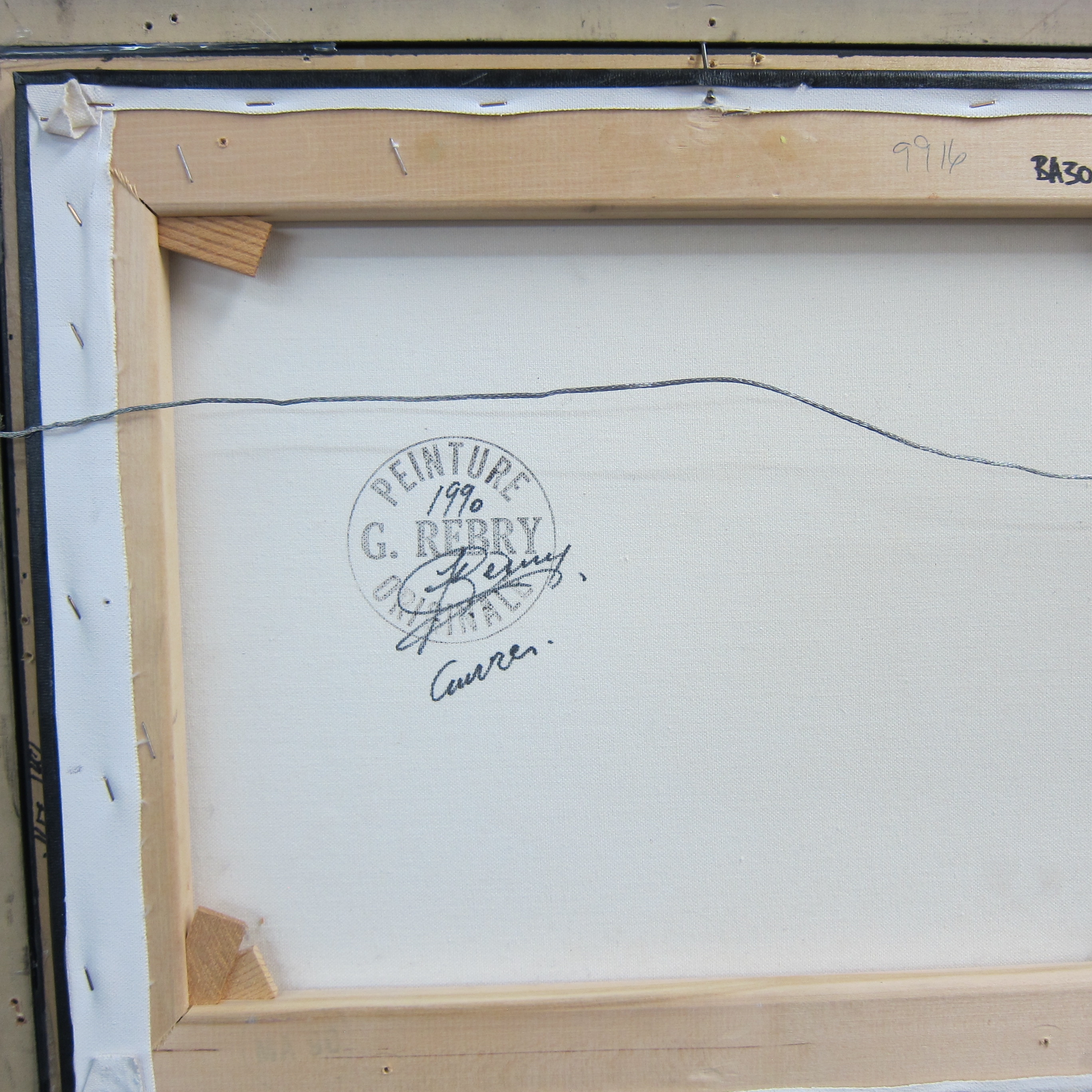 Artwork by Gaston Rebry, Cuivre, Made of oil on canvas