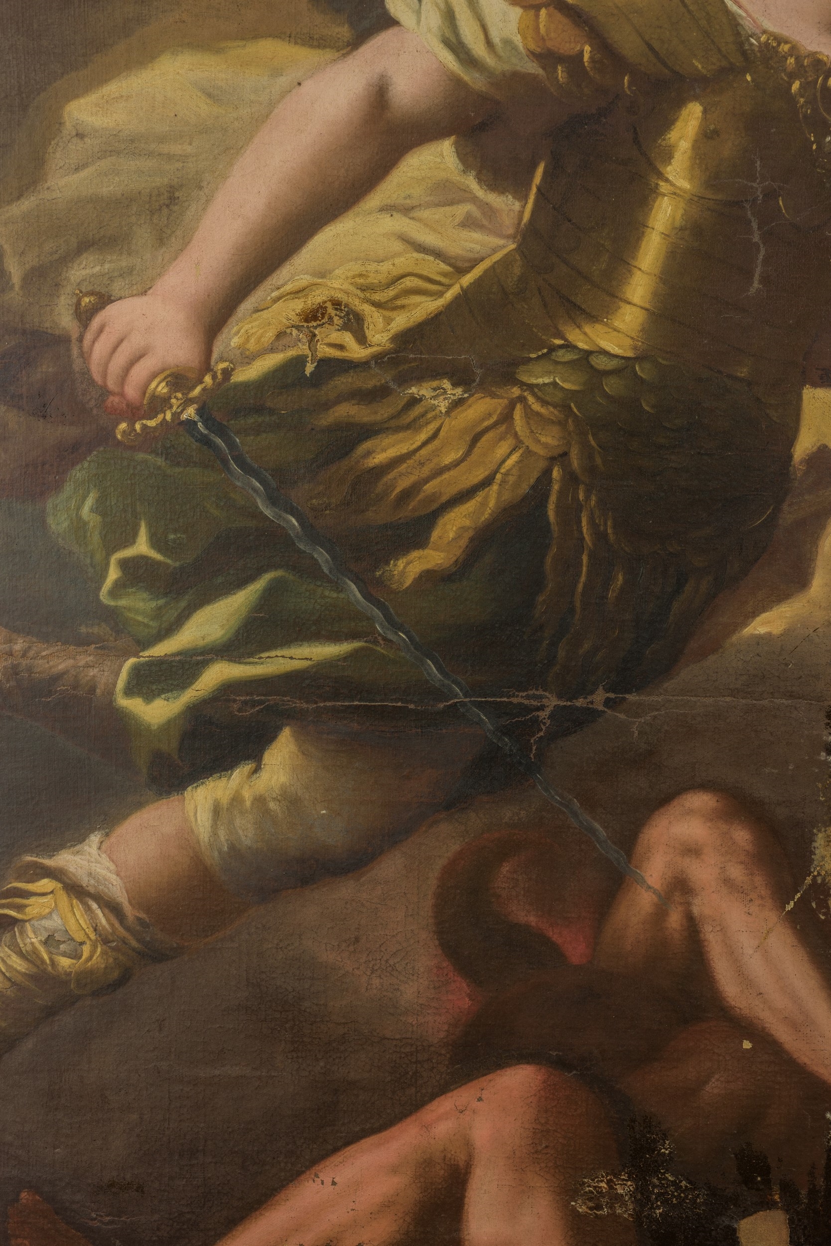 Luca Giordano | San Michele Arcangelo che scaccia gli angeli ribelli ...