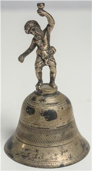 Campanella da tavolo in argento - Roman School, 19th Century
