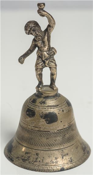 Campanella da tavolo in argento - Roman School, 19th Century