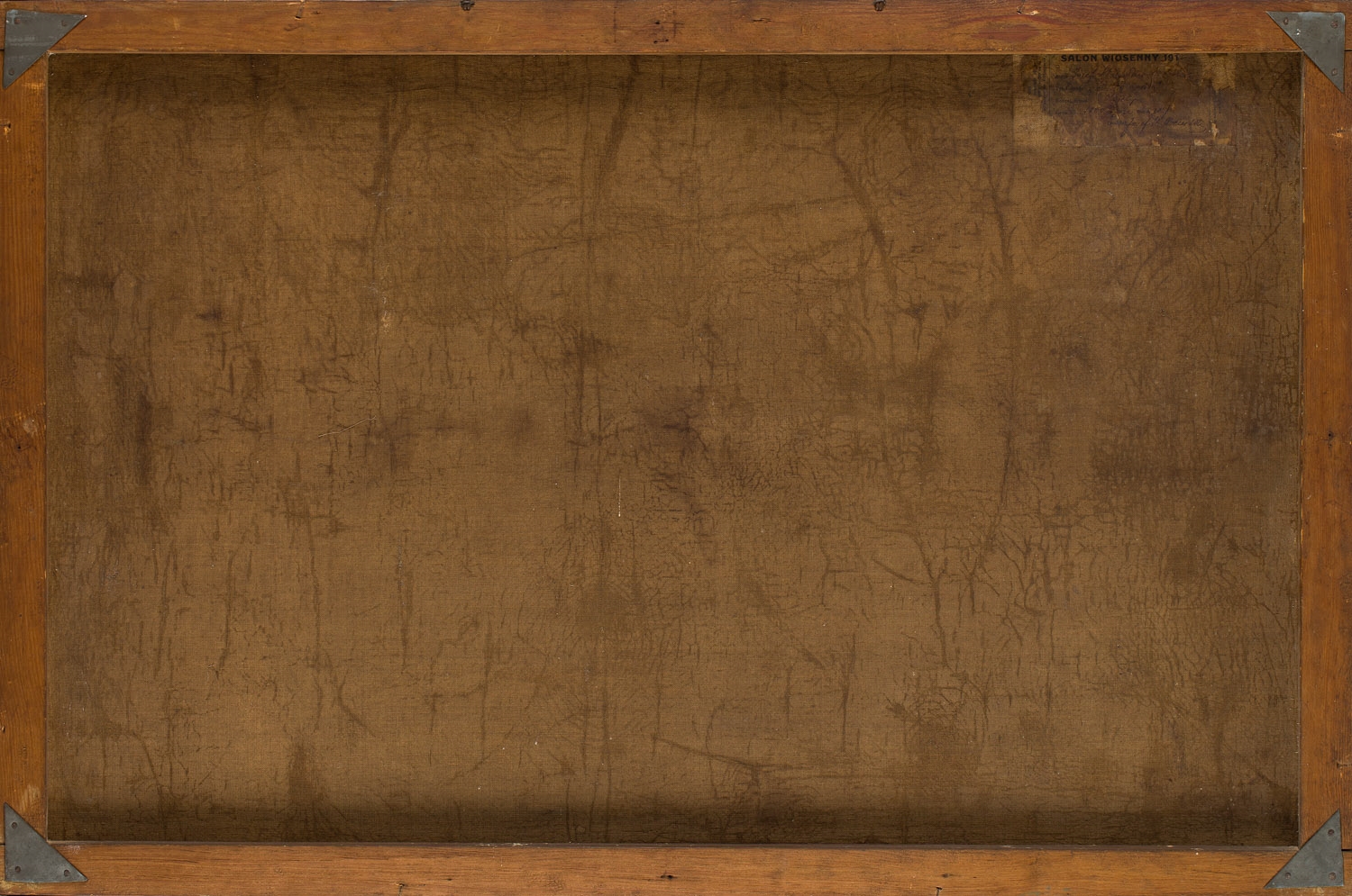 Artwork by Józef Stanislaw Slocinski, Horse test, Made of Oil/Canvas