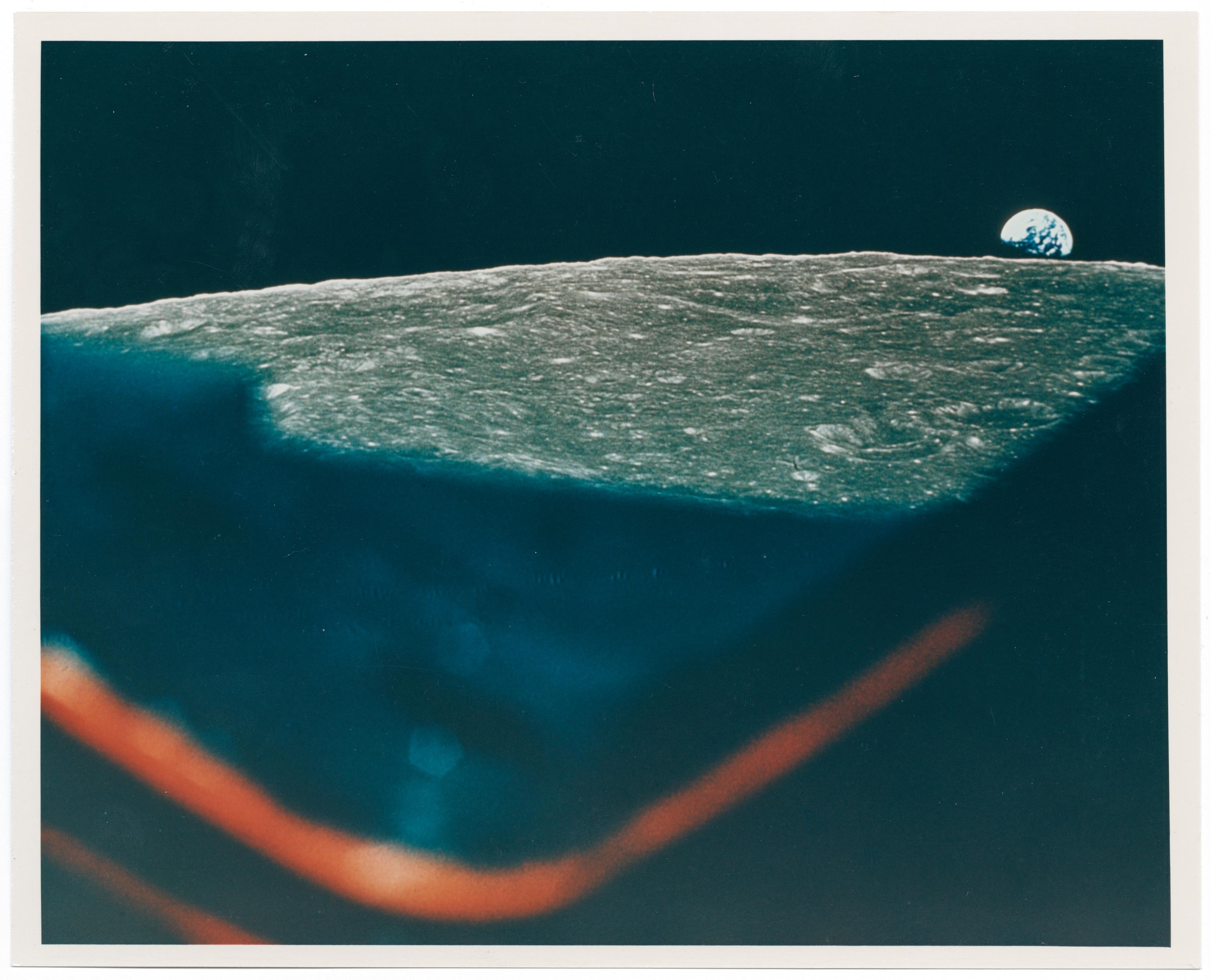 NASA | Majestic Earthrise framed through the spacecraft window (1968 ...