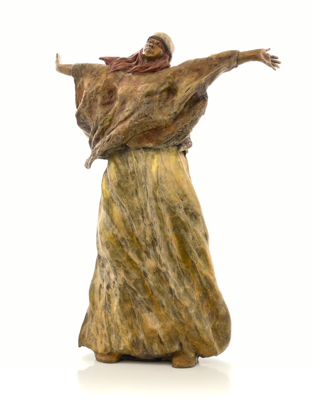 Artwork by J. R. Eason, To Know Joy, Made of Bronze