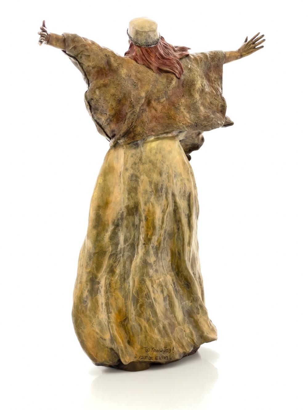 Artwork by J. R. Eason, To Know Joy, Made of Bronze