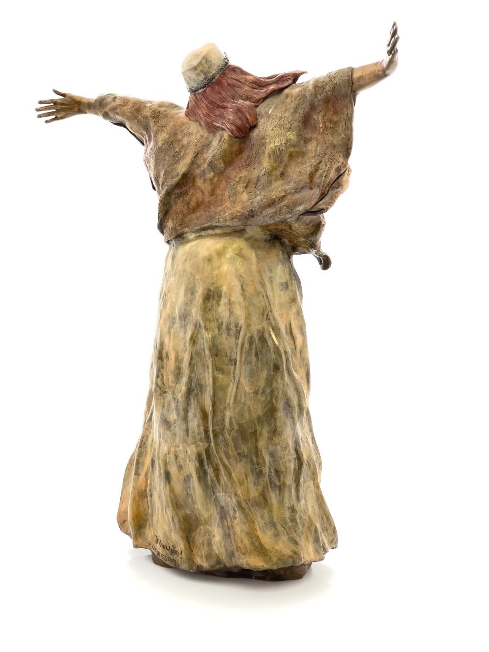 Artwork by J. R. Eason, To Know Joy, Made of Bronze